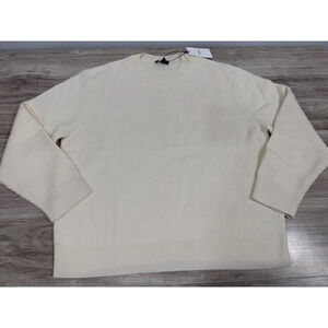 NWT Theory Men's Lamar Crew Neck Long Sleeve Sweater - Size XL